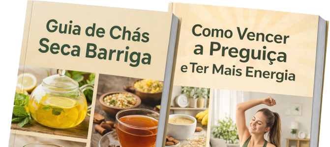Guia de Chás Seca Barriga + Como Vencer a Preguiça